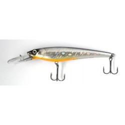 Воблер на хижака, EOS Flash Minnow F, 130мм, вага 26,5гр, заглиблення 2,0-3,0м, колір №018